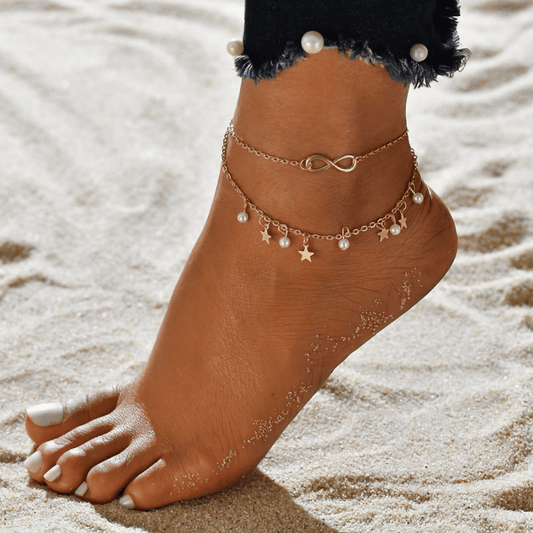 Boho Vintage Fringe Anklet for Women 💖✨