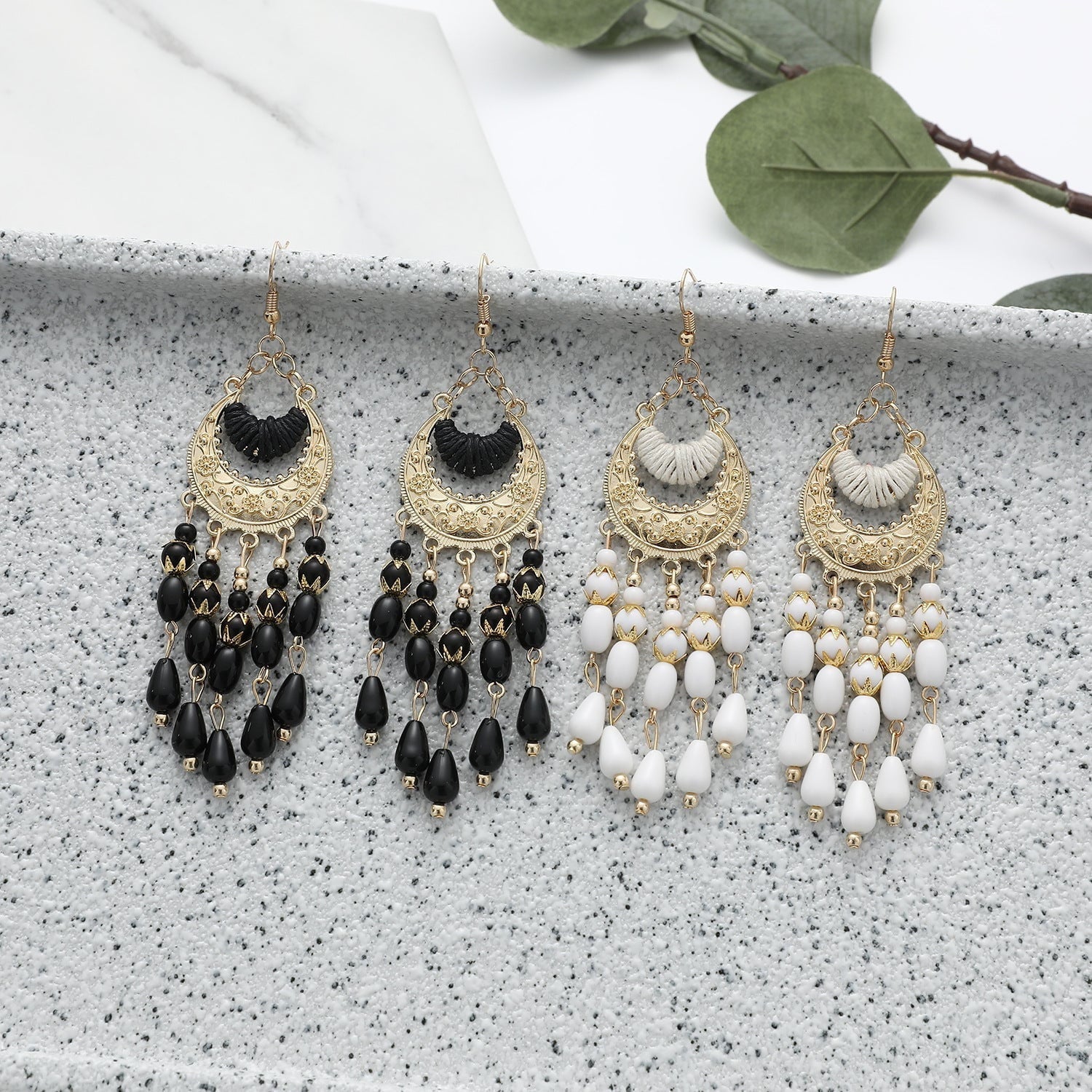 Bohemian Ethnic Vintage Long Earrings